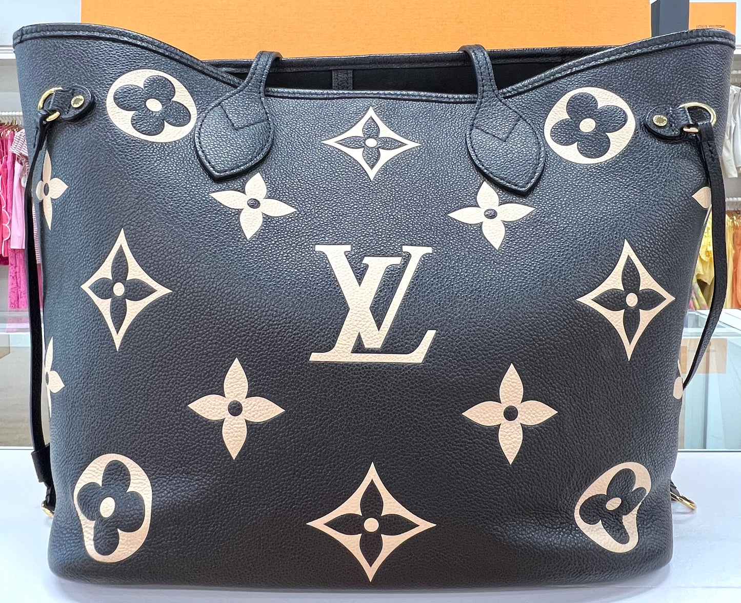 Neverfull MM Black Empreinte