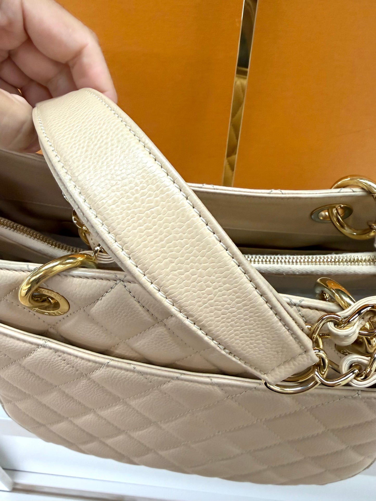 Chanel GST Light Beige