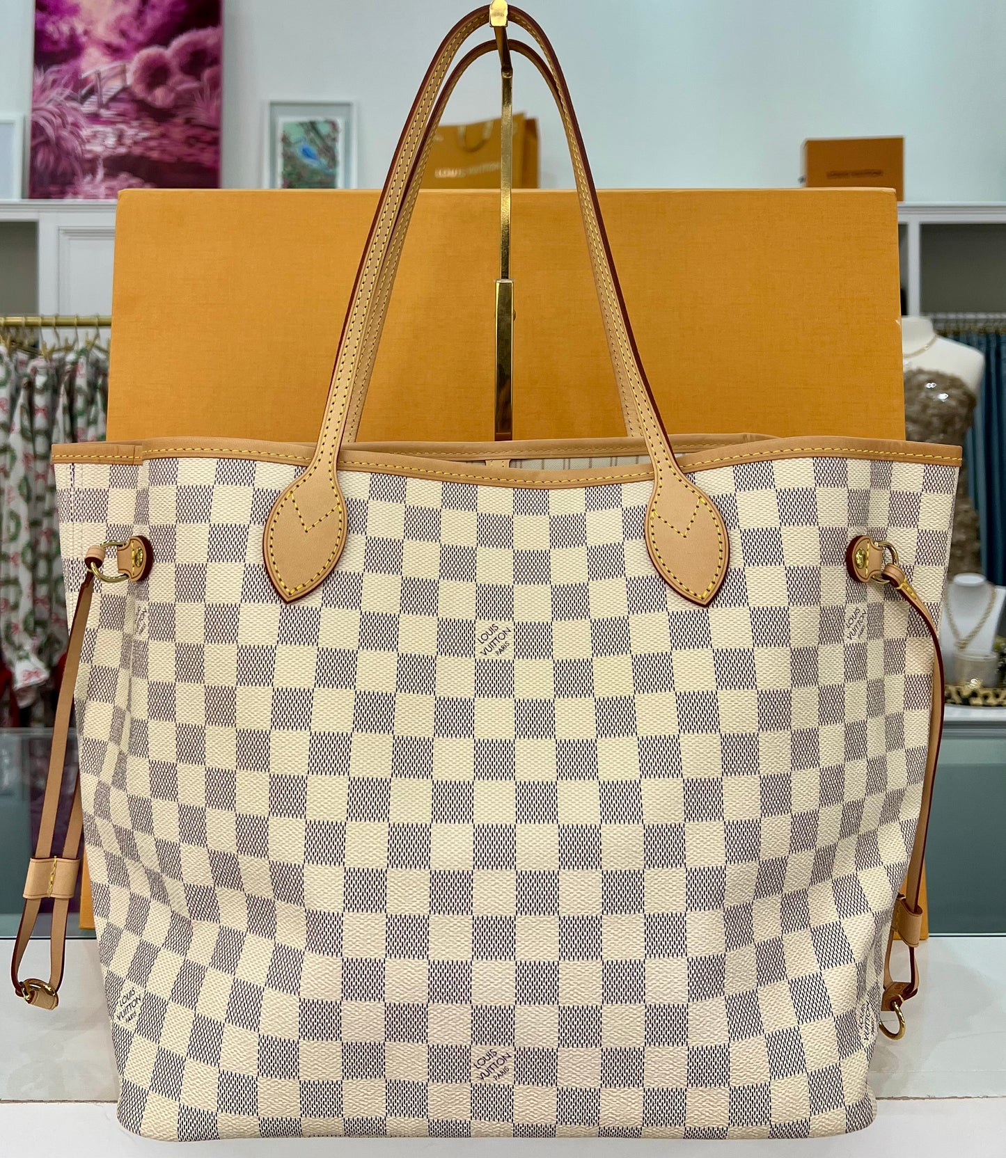 Neverfull MM Damier Azur