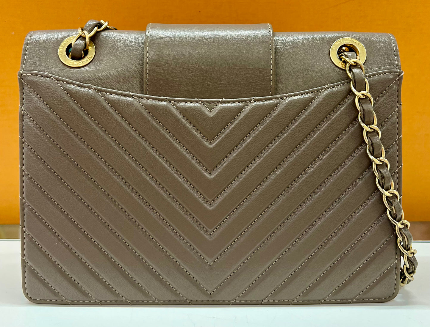 Chanel Chevron Flap Crossbody