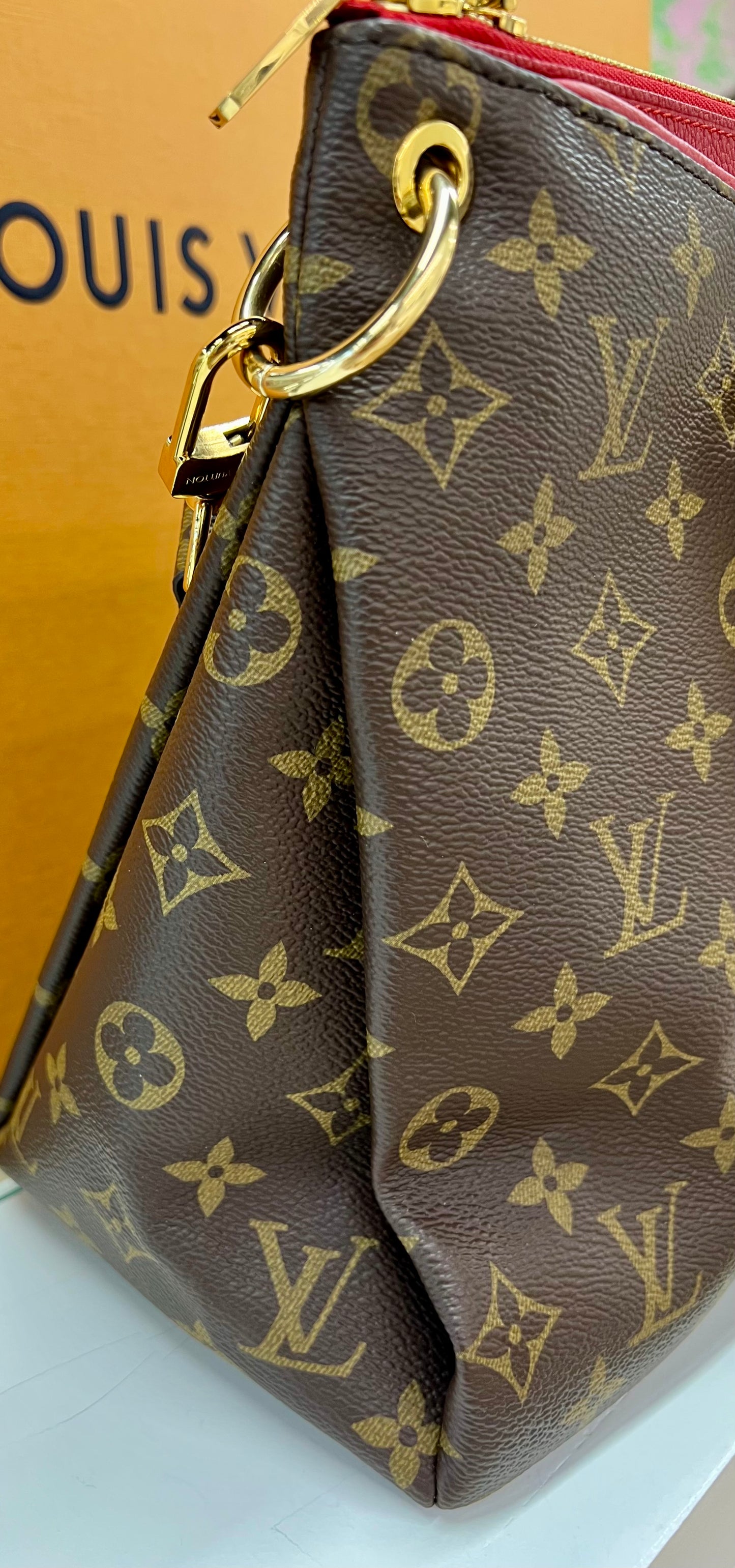 Pallas MM Monogram/Red