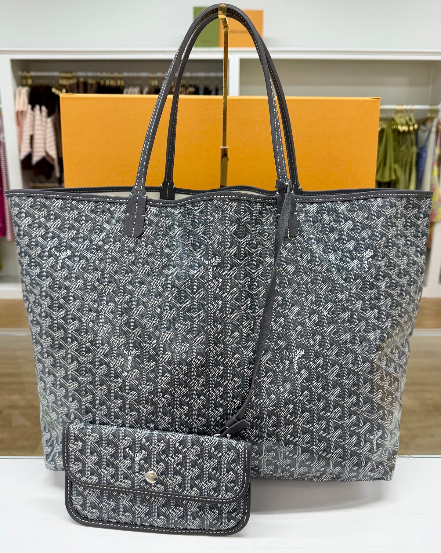 Goyard St. Louis GM Grey