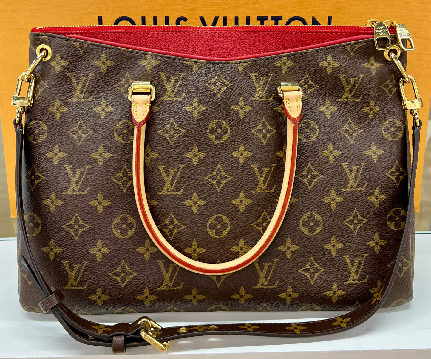 Pallas MM Monogram/Red