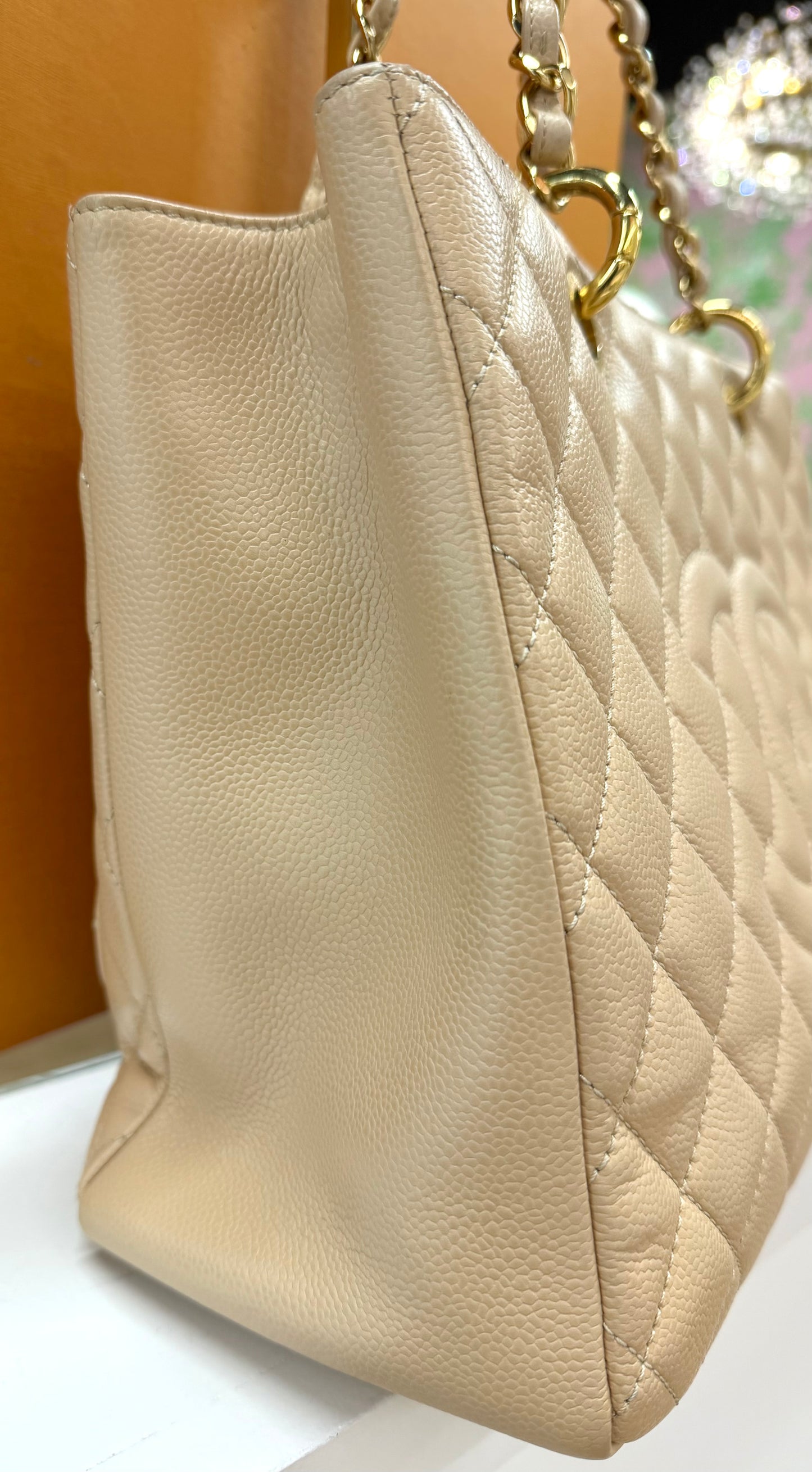 Chanel GST Light Beige