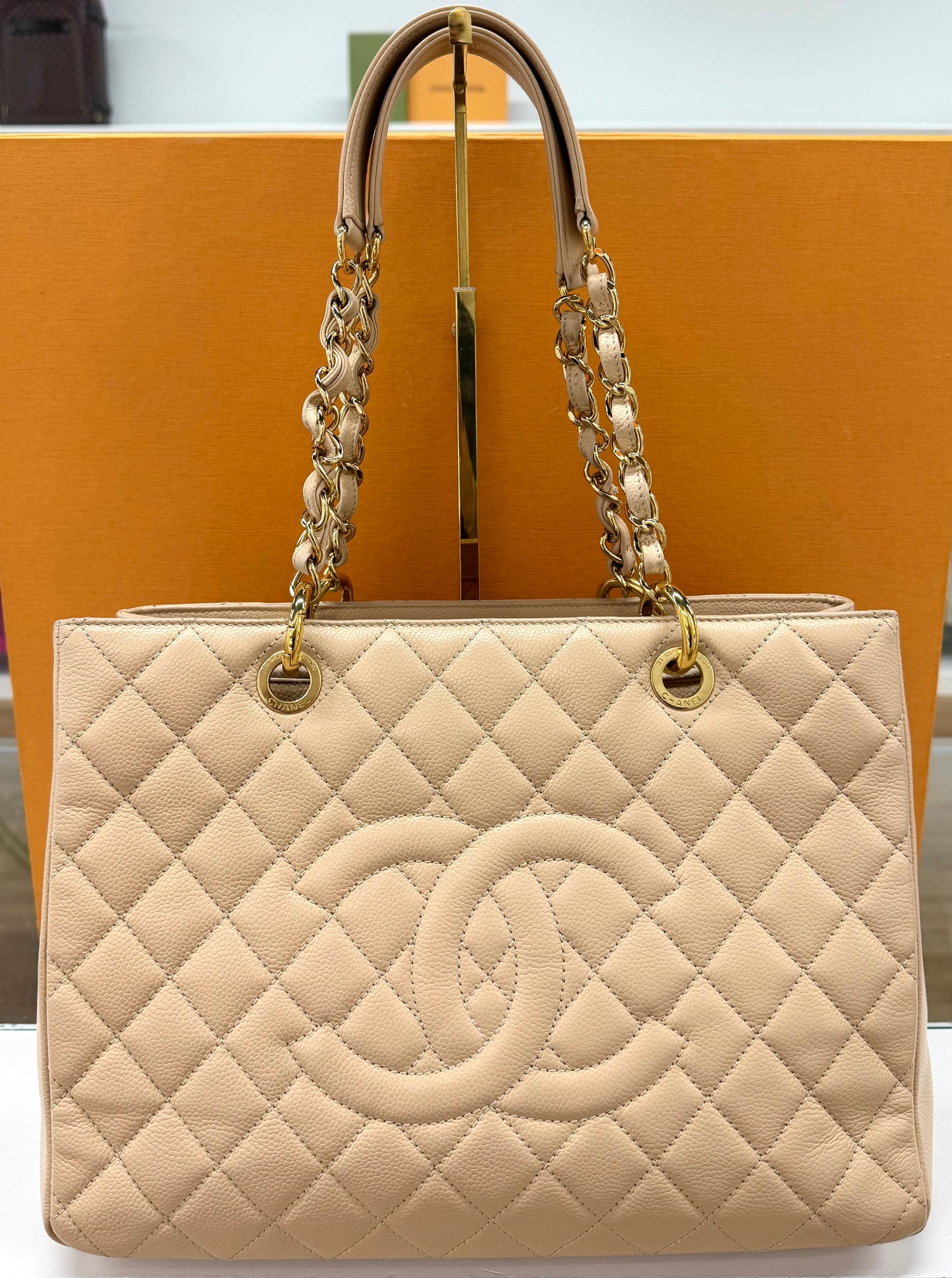 Chanel GST Light Beige