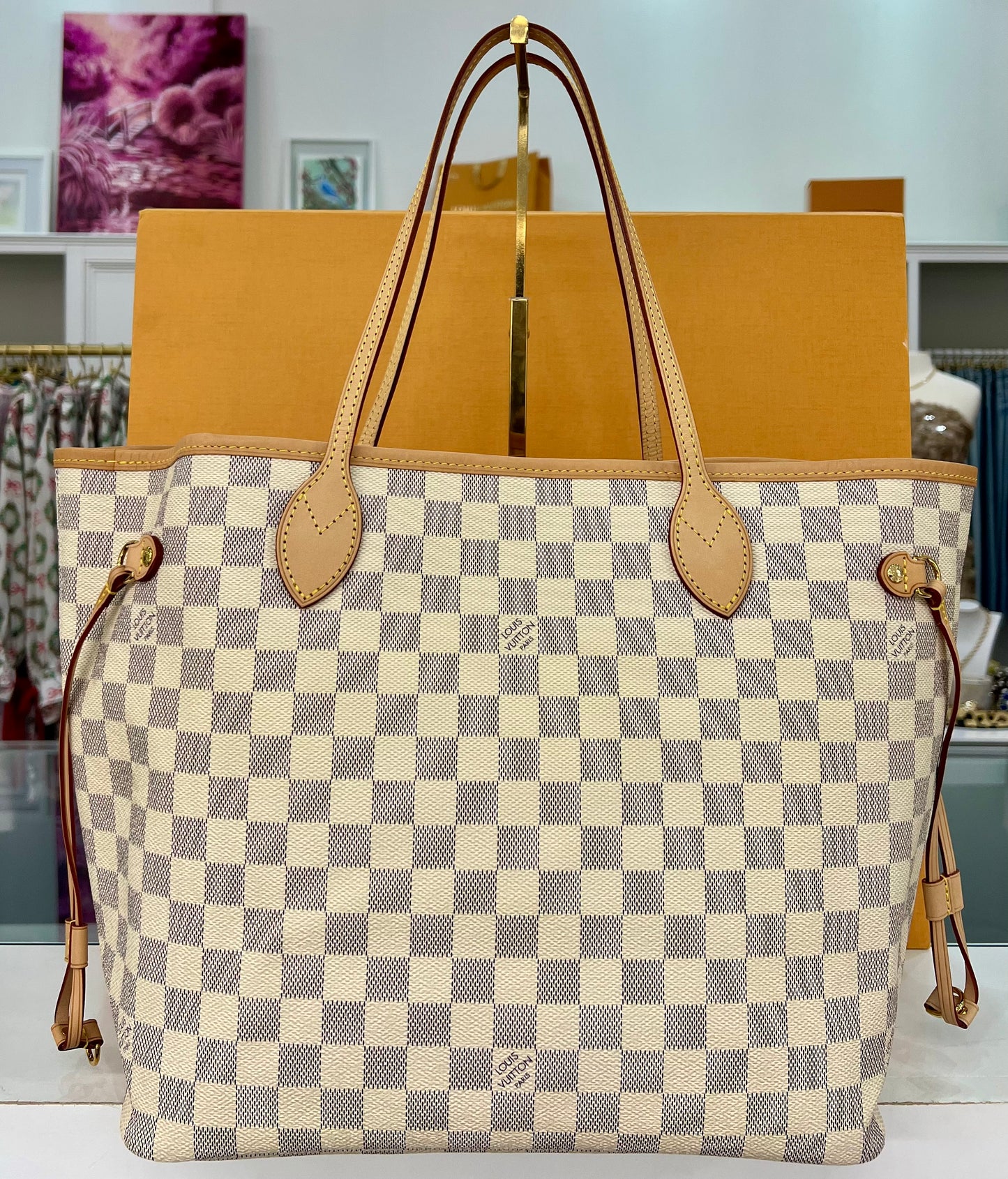 Neverfull MM Damier Azur