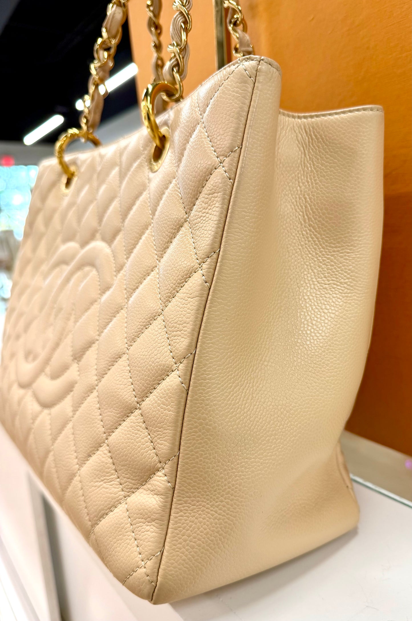 Chanel GST Light Beige