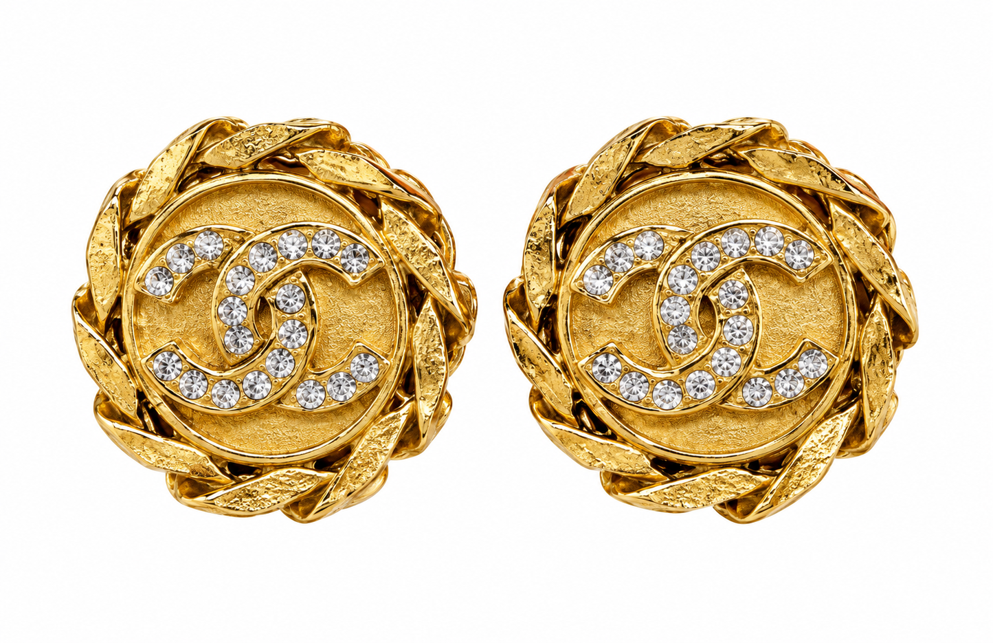 Chanel Wreath Earrings