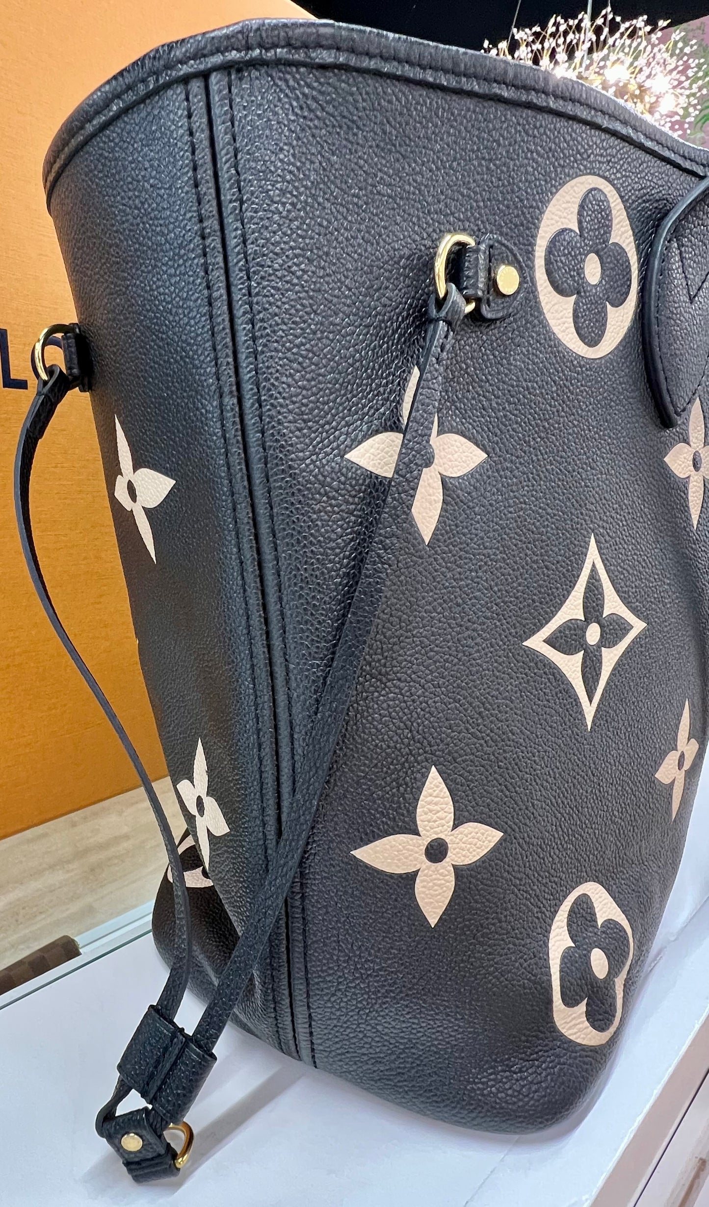 Neverfull MM Black Empreinte