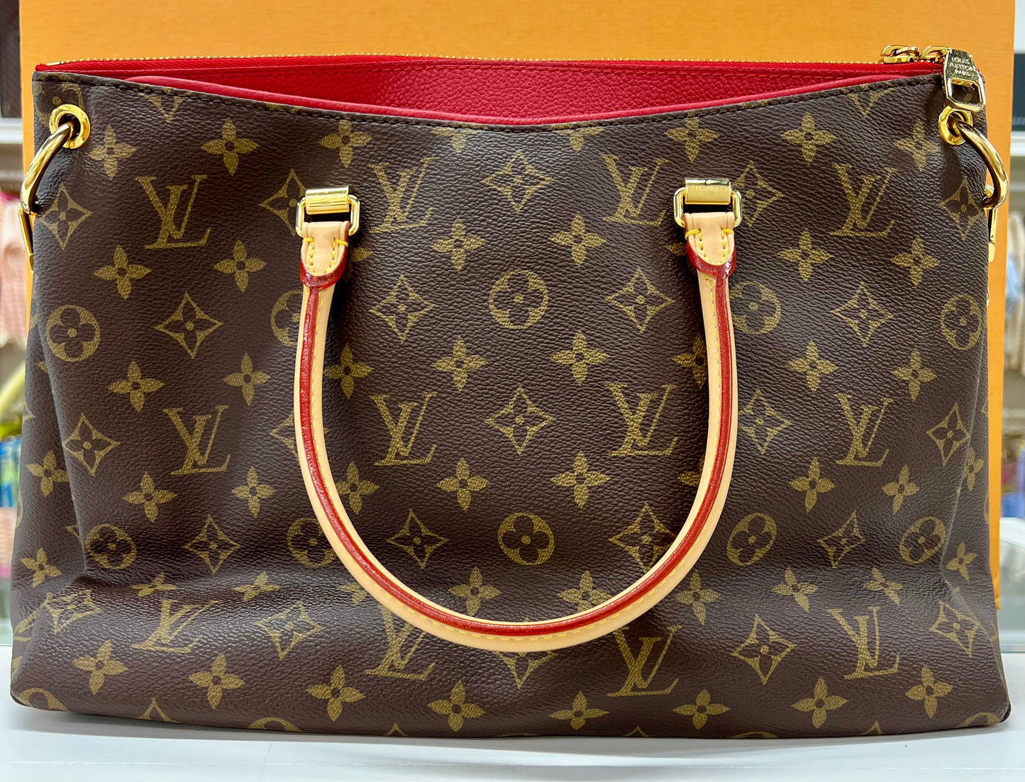 Pallas MM Monogram/Red