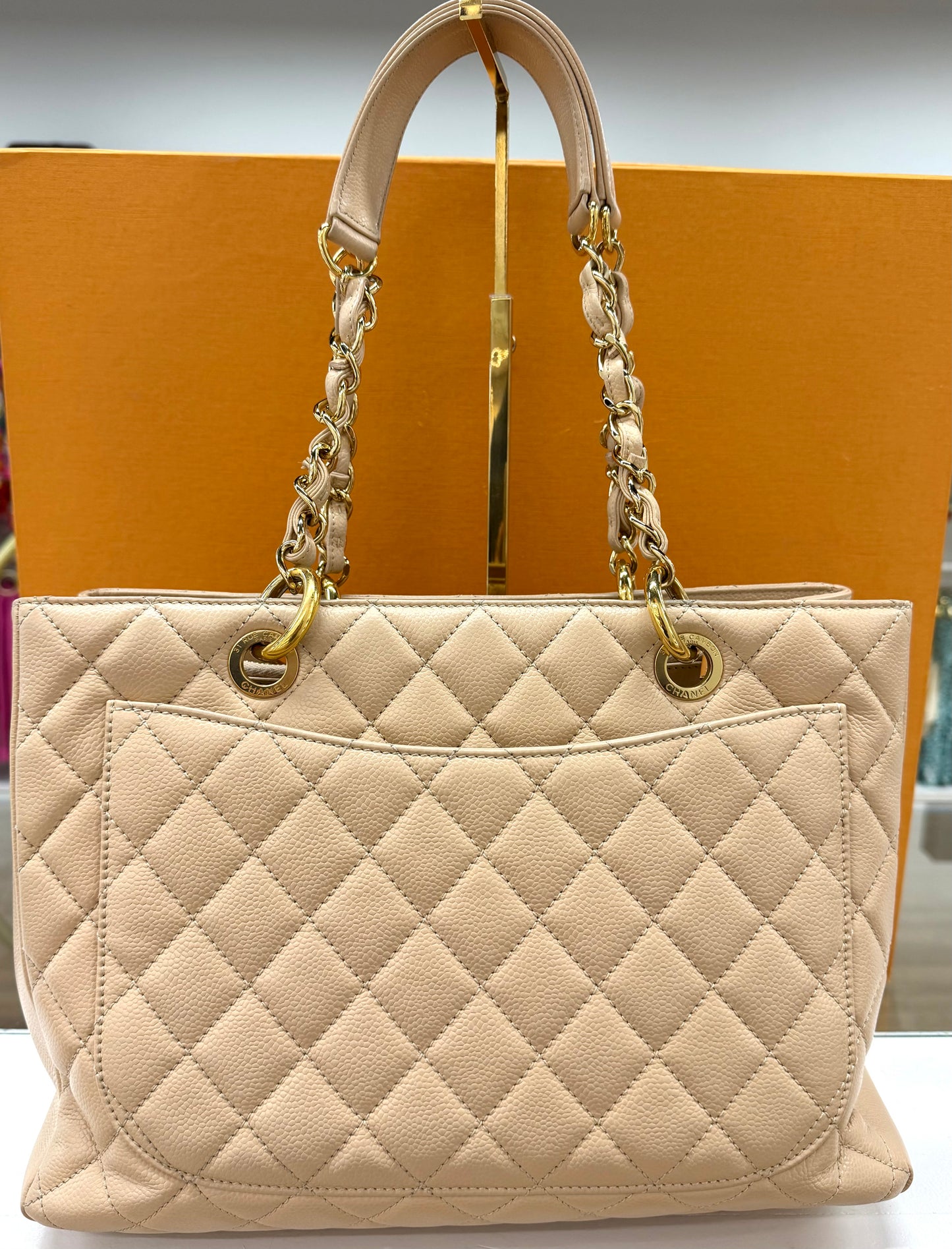 Chanel GST Light Beige