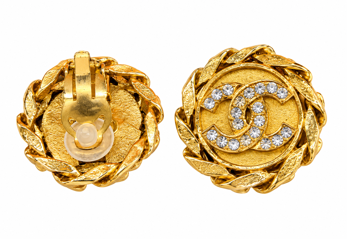 Chanel Wreath Earrings
