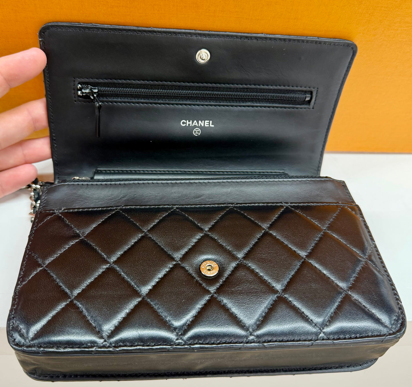 Chanel Wallet on Chain Black