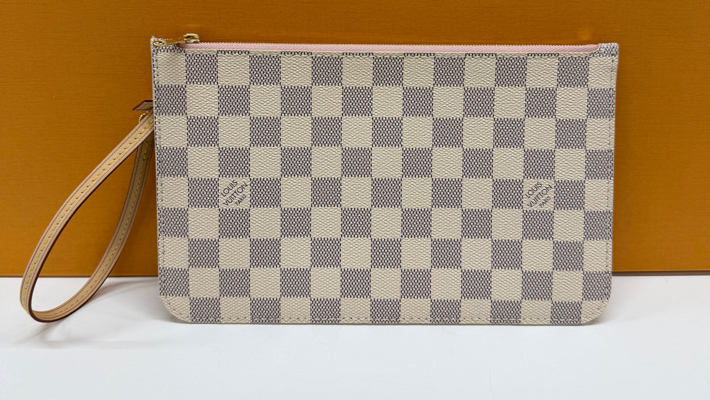 Wristlet Damier Azur/Pink