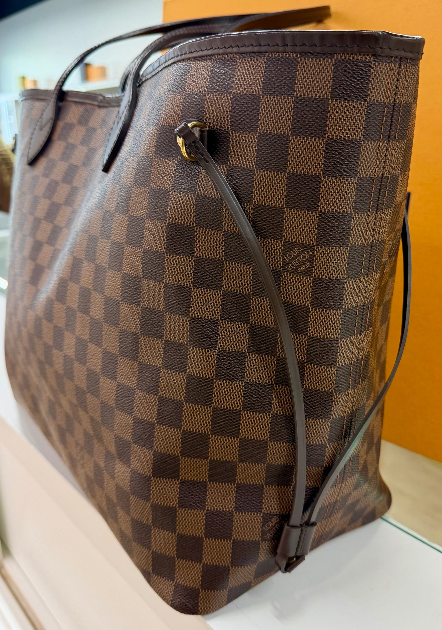 Neverfull GM Damier Ebene