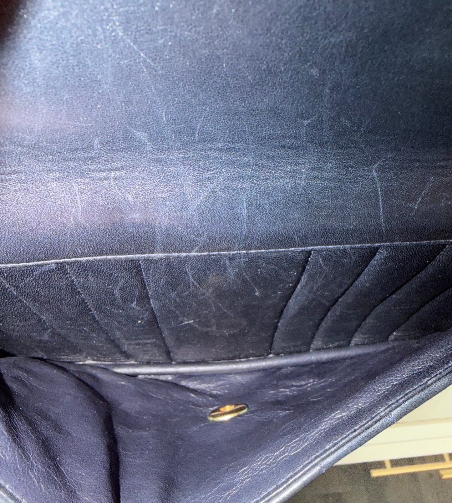 Chanel Vertical Quilted Pocket Tote