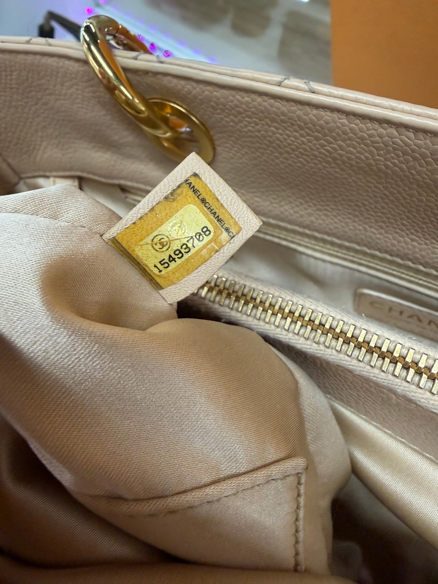 Chanel GST Light Beige