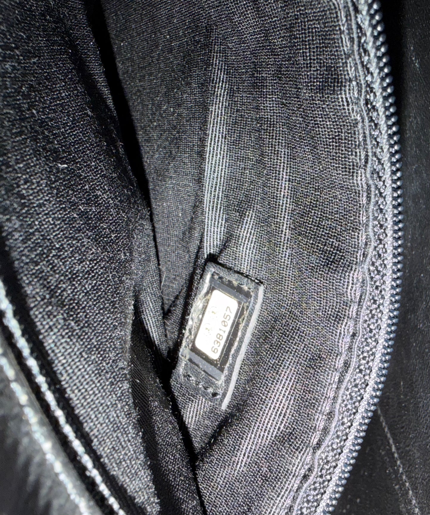 Chanel Medallion Black Antique Silver