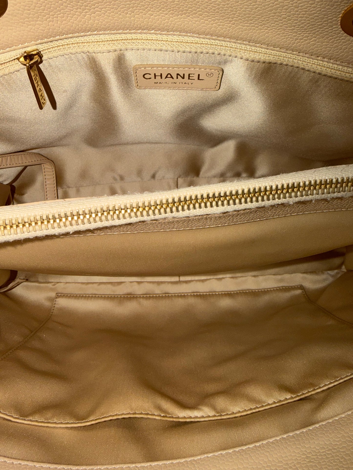 Chanel GST Light Beige
