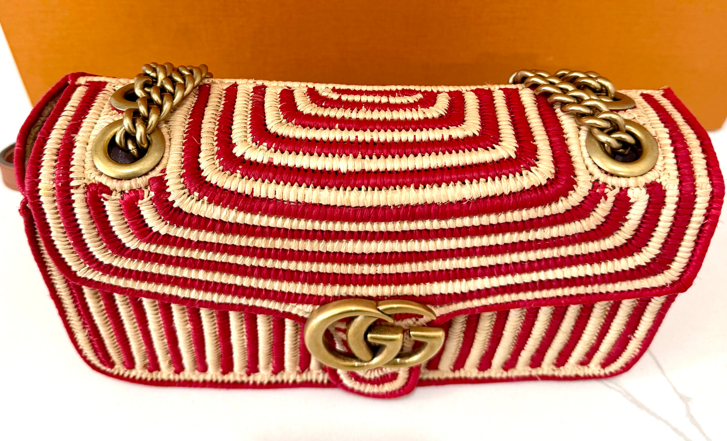 Gucci Marmont Small Rafia