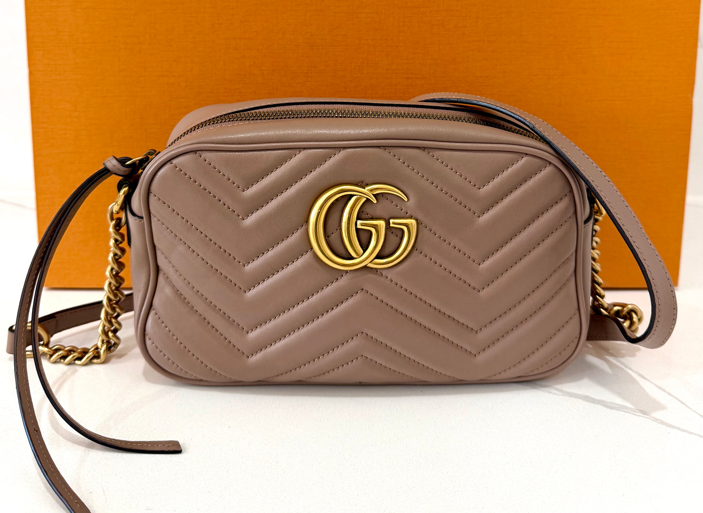 Gucci Camera Bag Small Nude