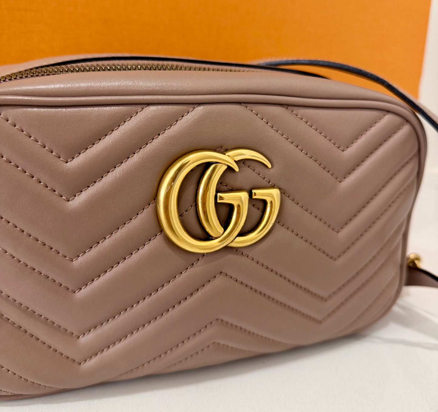 Gucci Camera Bag Small Nude