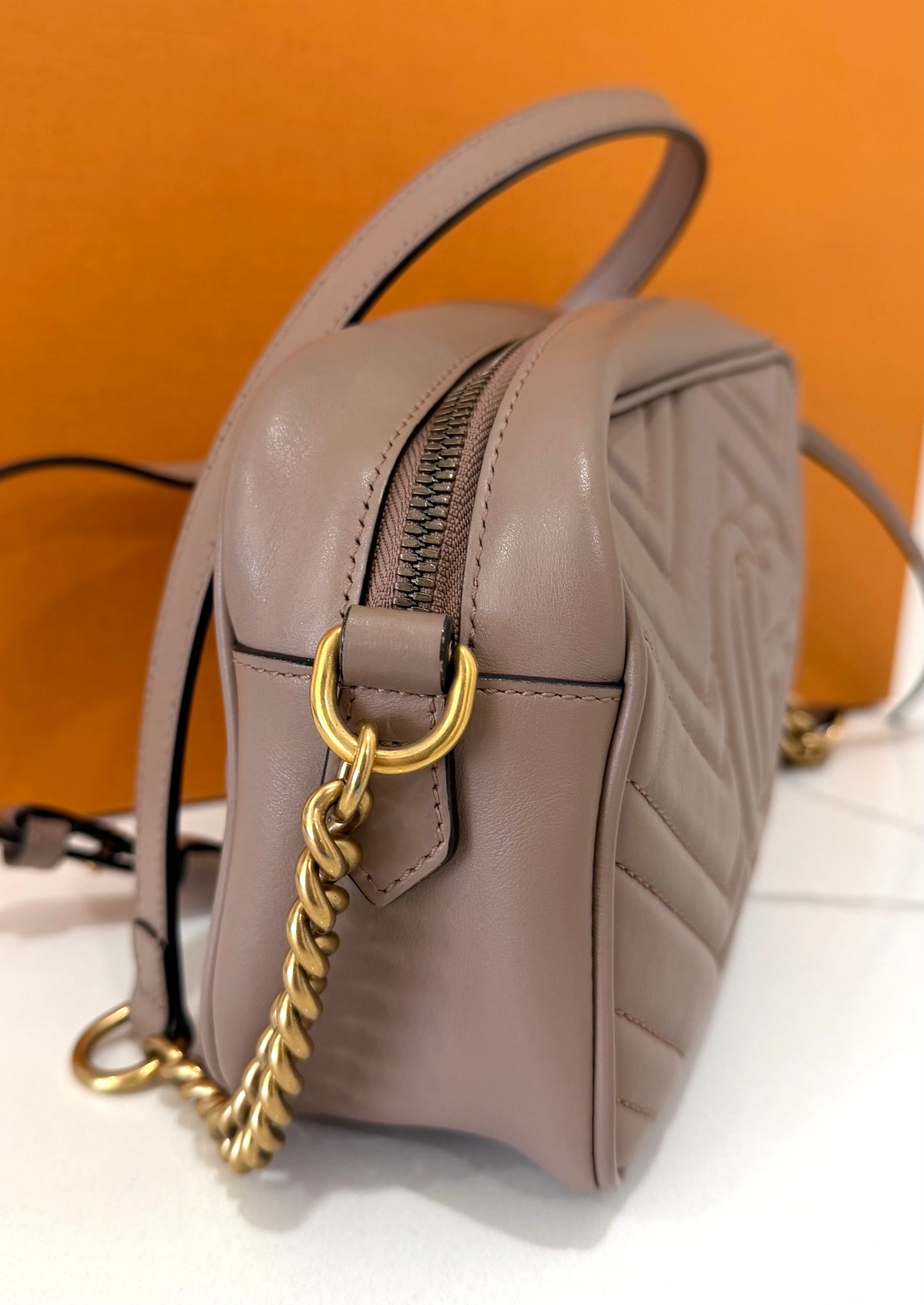 Gucci Camera Bag Small Nude
