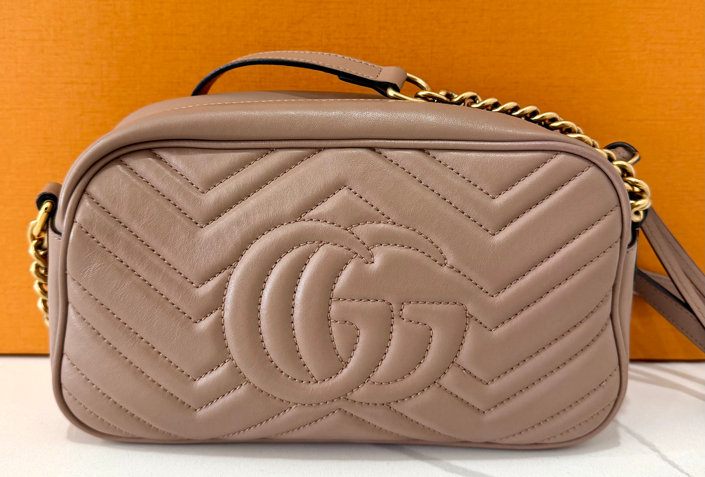 Gucci Camera Bag Small Nude