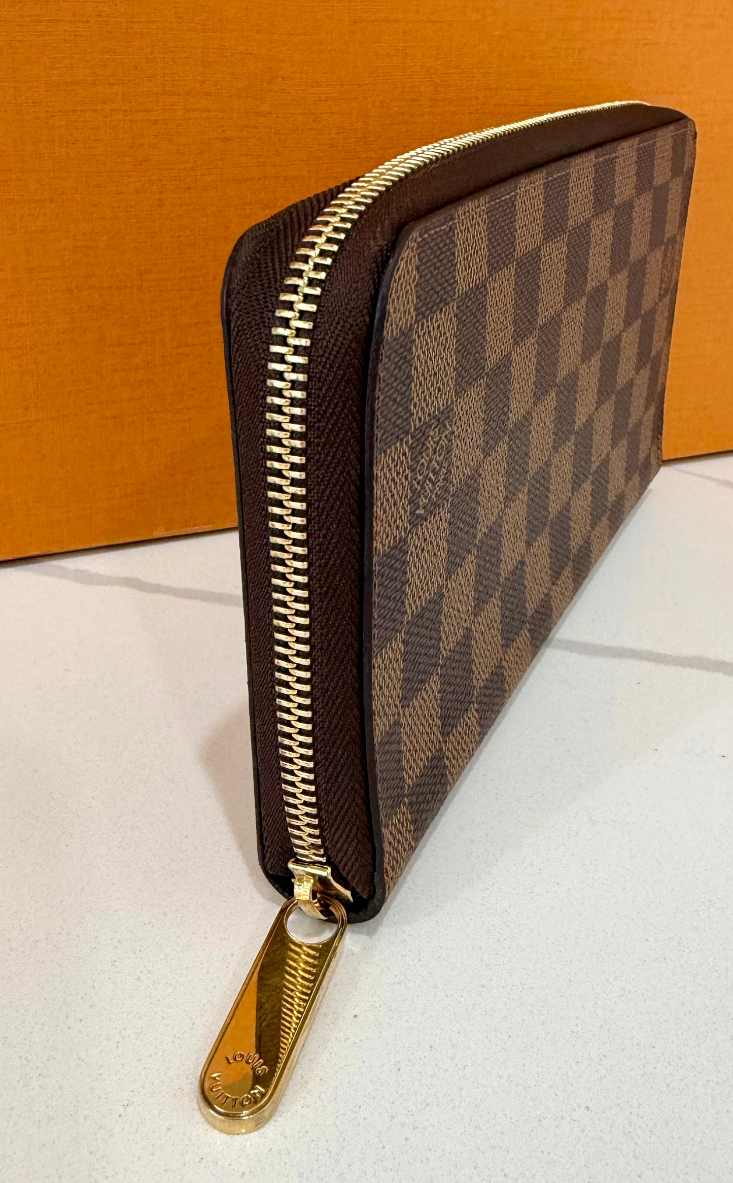 Zippy Organizer Wallet Damier Ebene