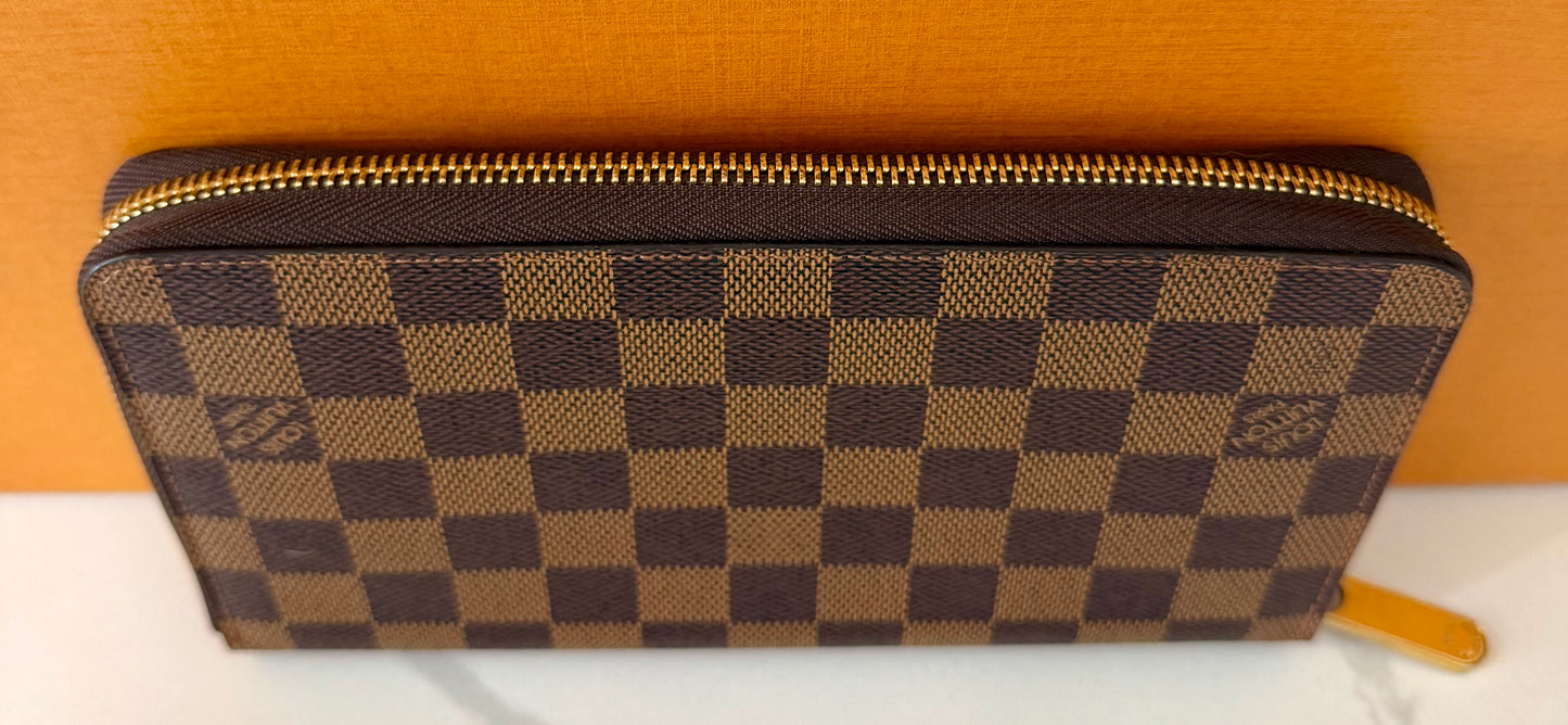 Zippy Organizer Wallet Damier Ebene