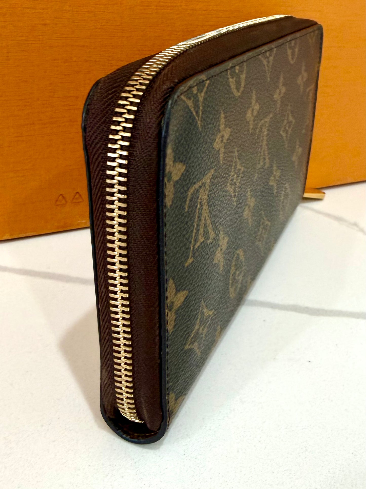 Zippy Organizer Wallet Monogram