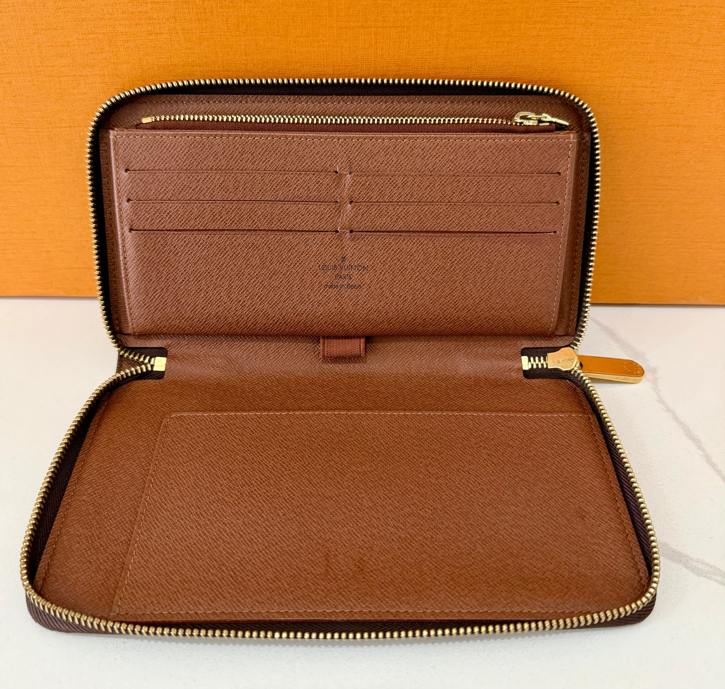 Zippy Organizer Wallet Monogram
