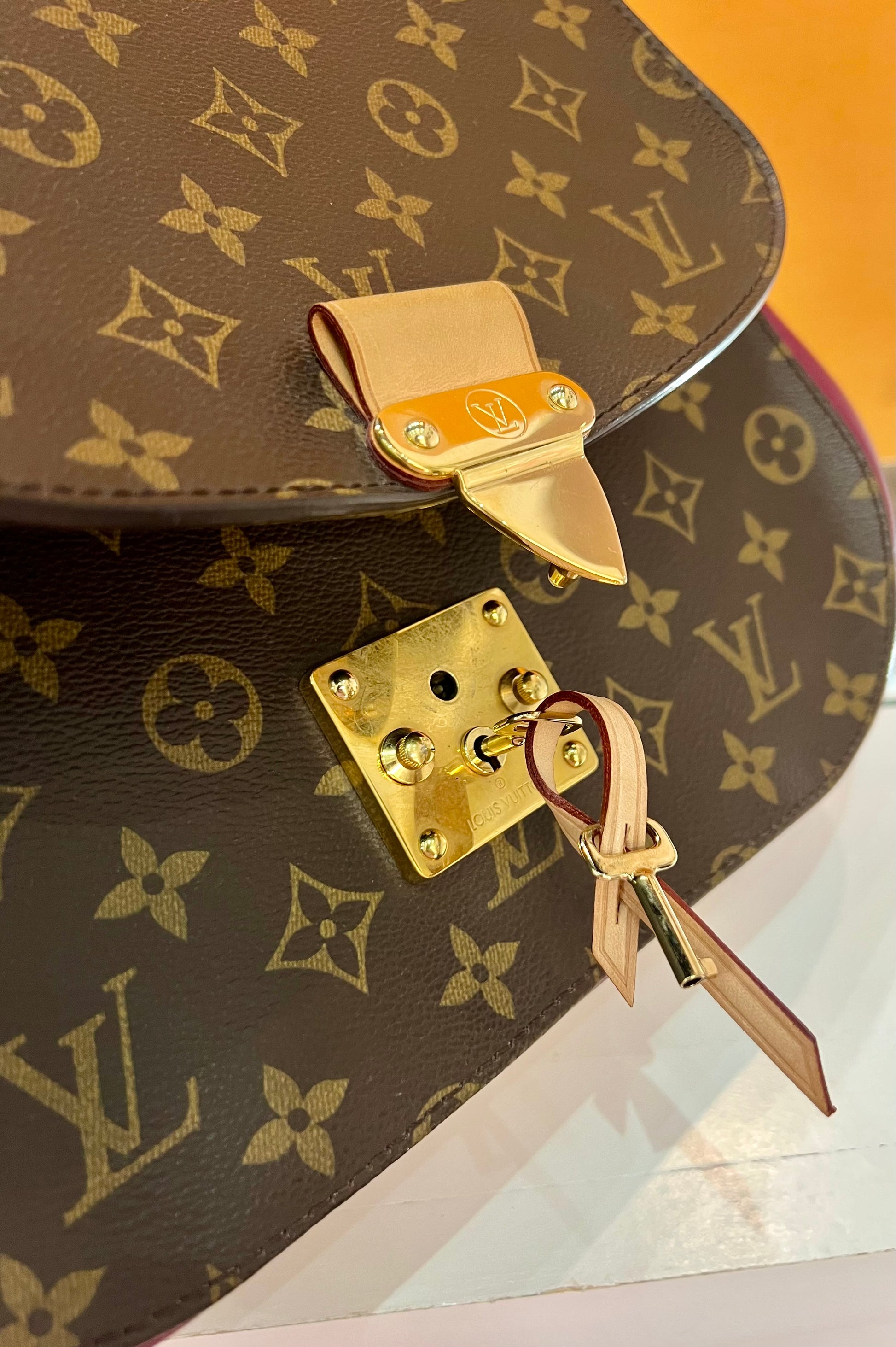 Louis Vuitton Montaigne Satchel/Top Handle Bag Handbags & Bags for Women, Authenticity Guaranteed