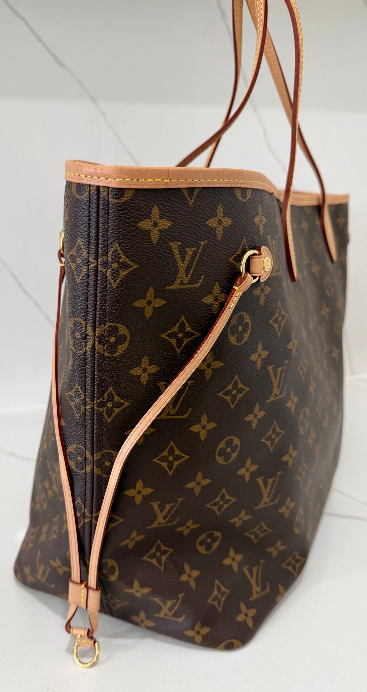 Neverfull GM Monogram/Pink