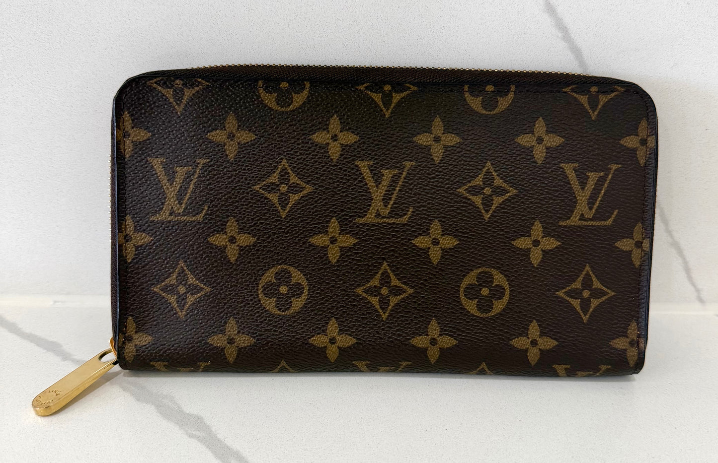Zippy Organizer Wallet Monogram