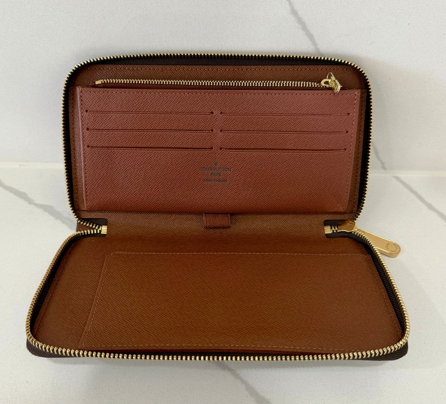 Zippy Organizer Wallet Monogram