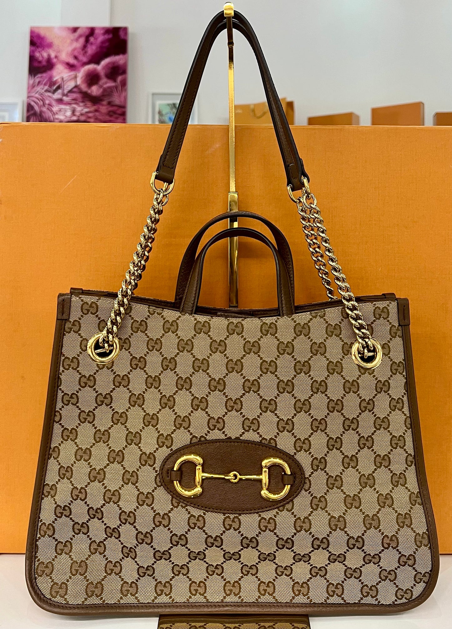 Gucci Horsebit Tote