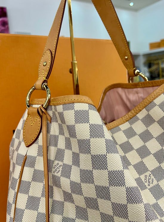 Delightful MM Damier Azur