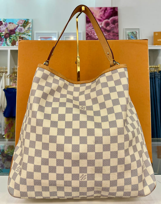 Delightful MM Damier Azur