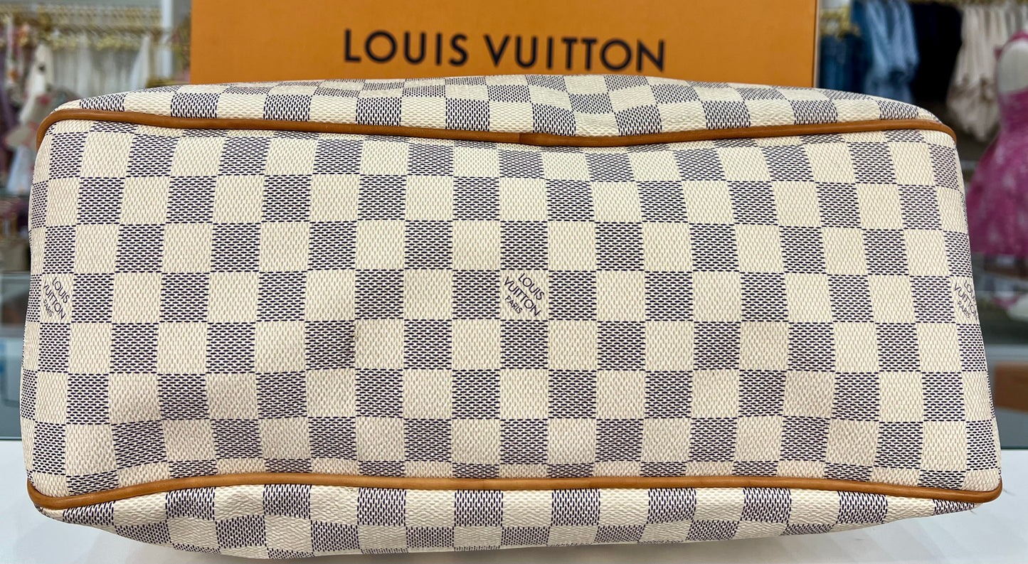 Delightful MM Damier Azur