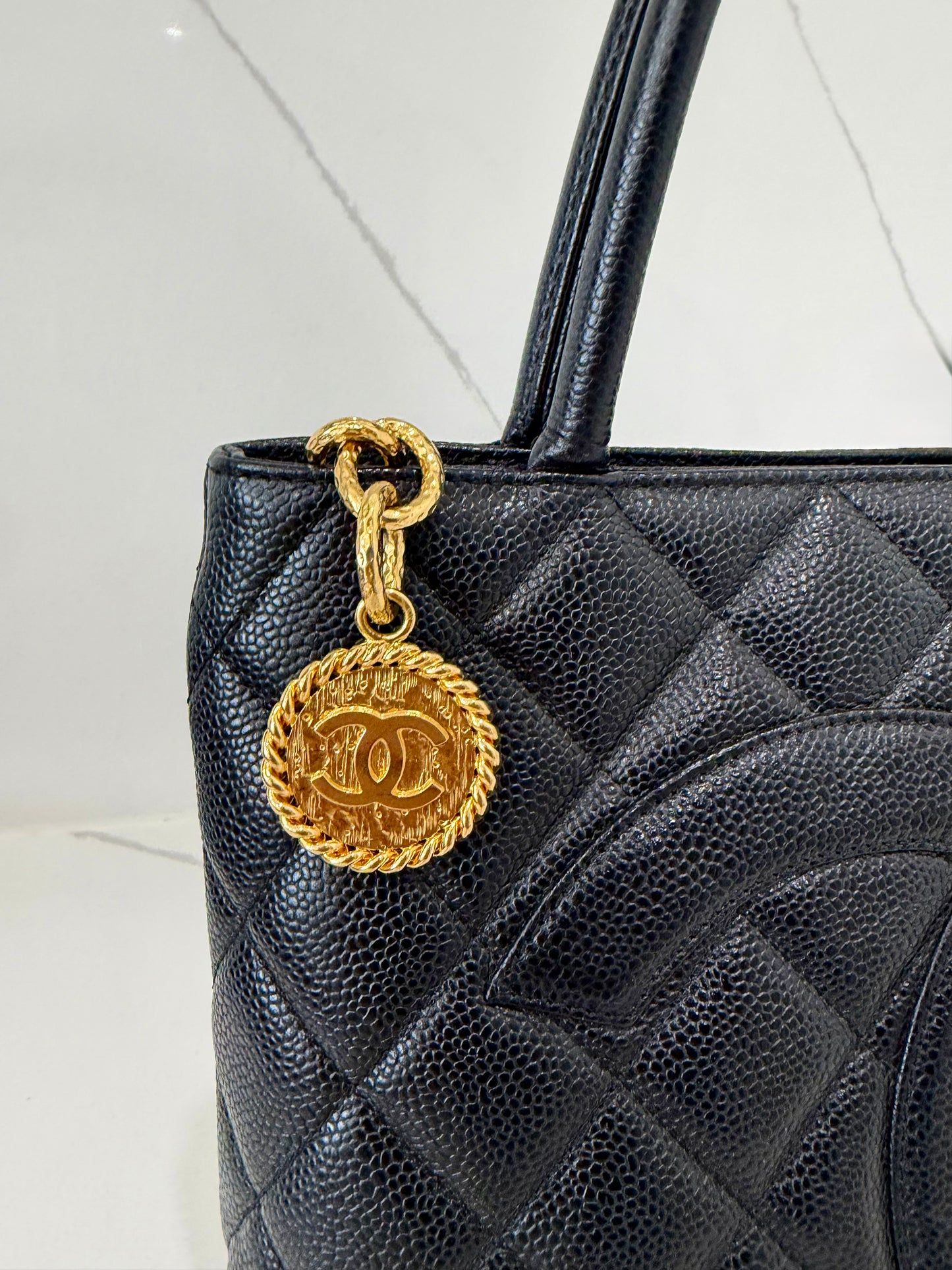 Chanel Medallion Black