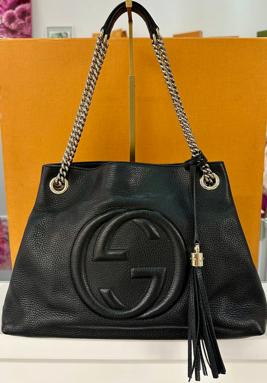 Gucci Soho Hobo Black