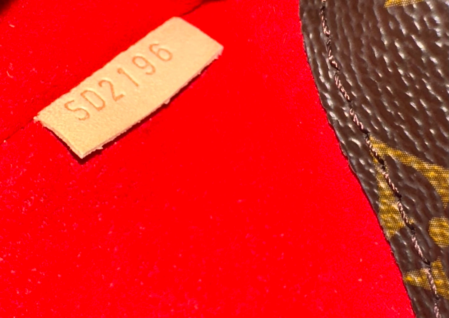 Pallas MM Monogram/Red