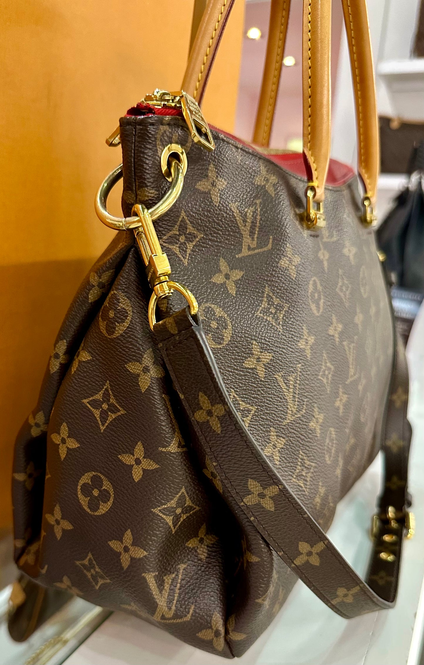 Pallas MM Monogram/Red