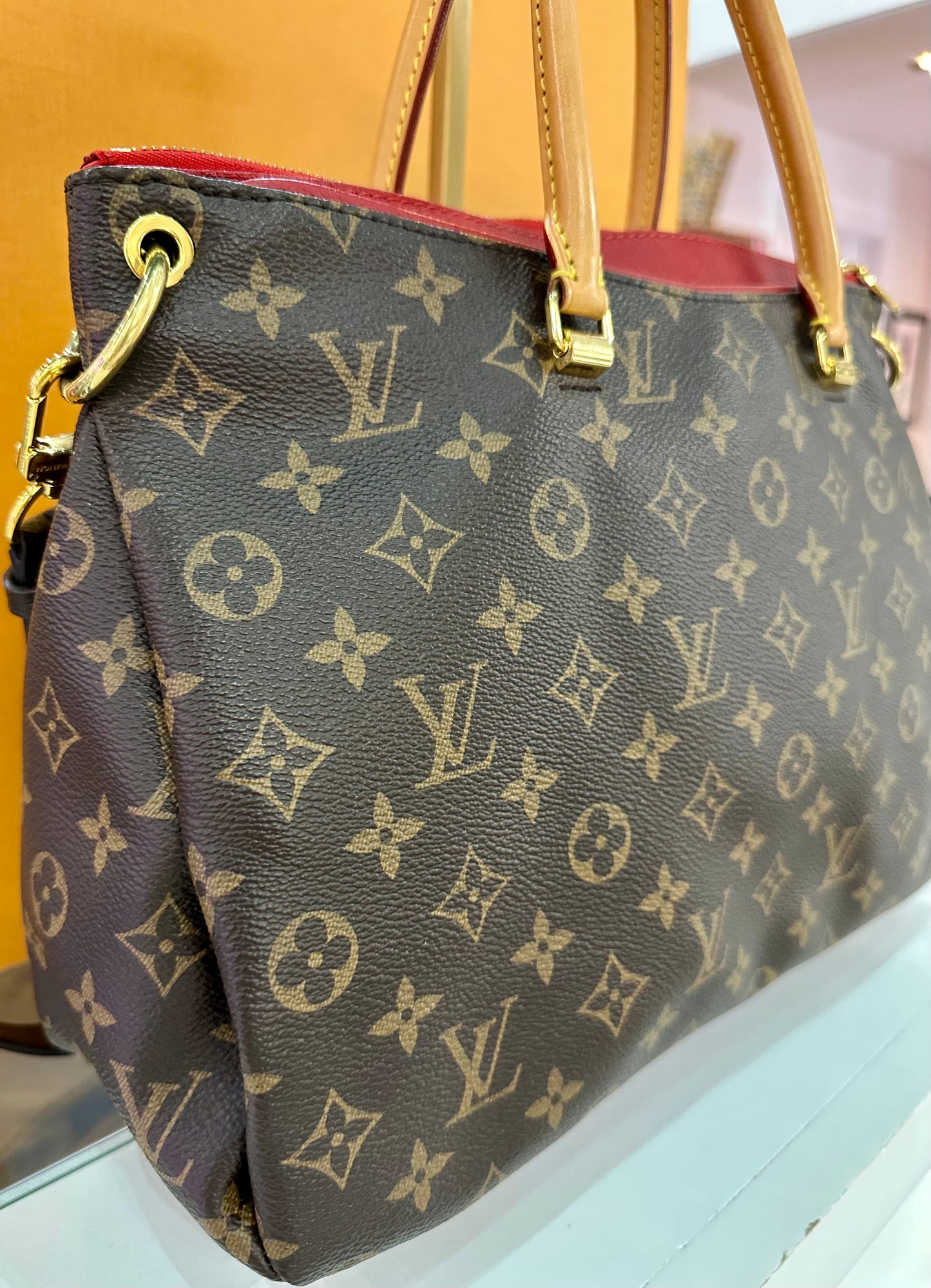 Pallas MM Monogram/Red