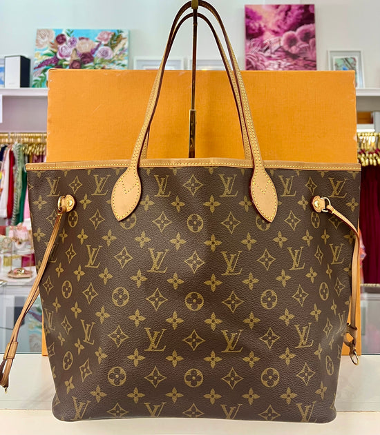 Neverfull MM Monogram/Tan