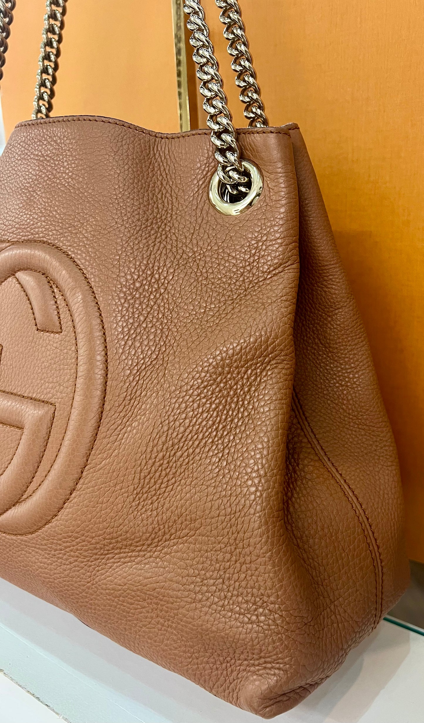 Gucci Soho Hobo Camel
