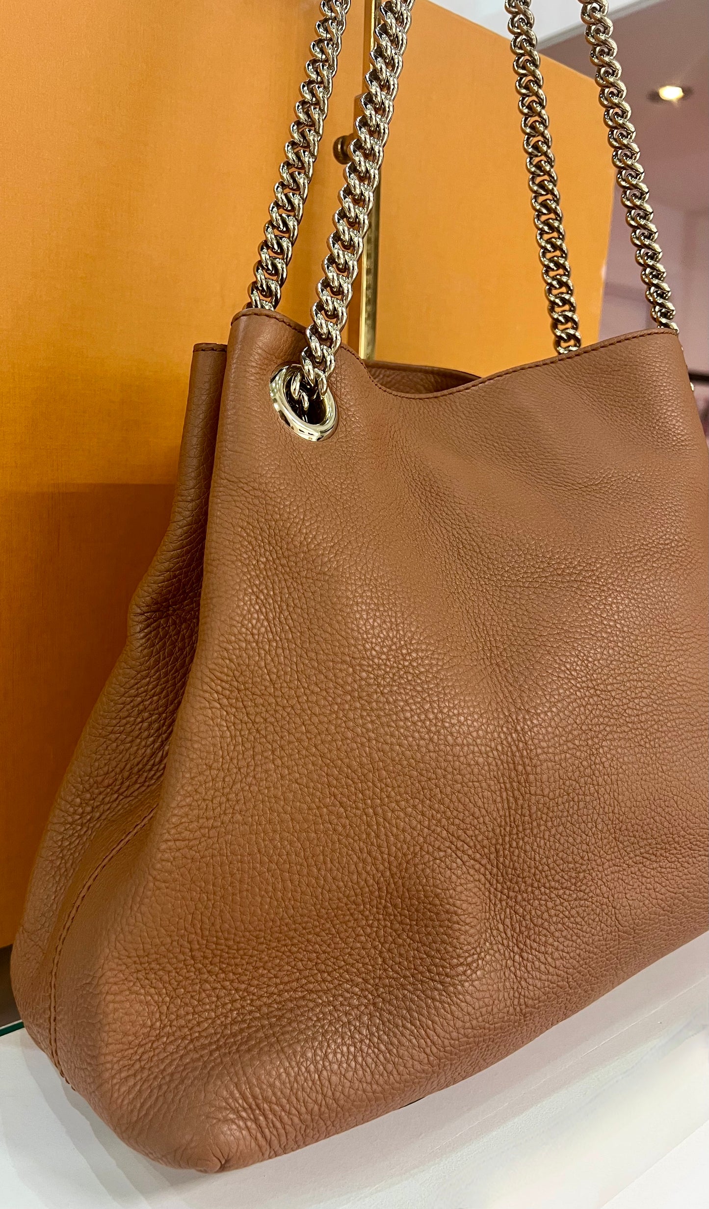 Gucci Soho Hobo Camel