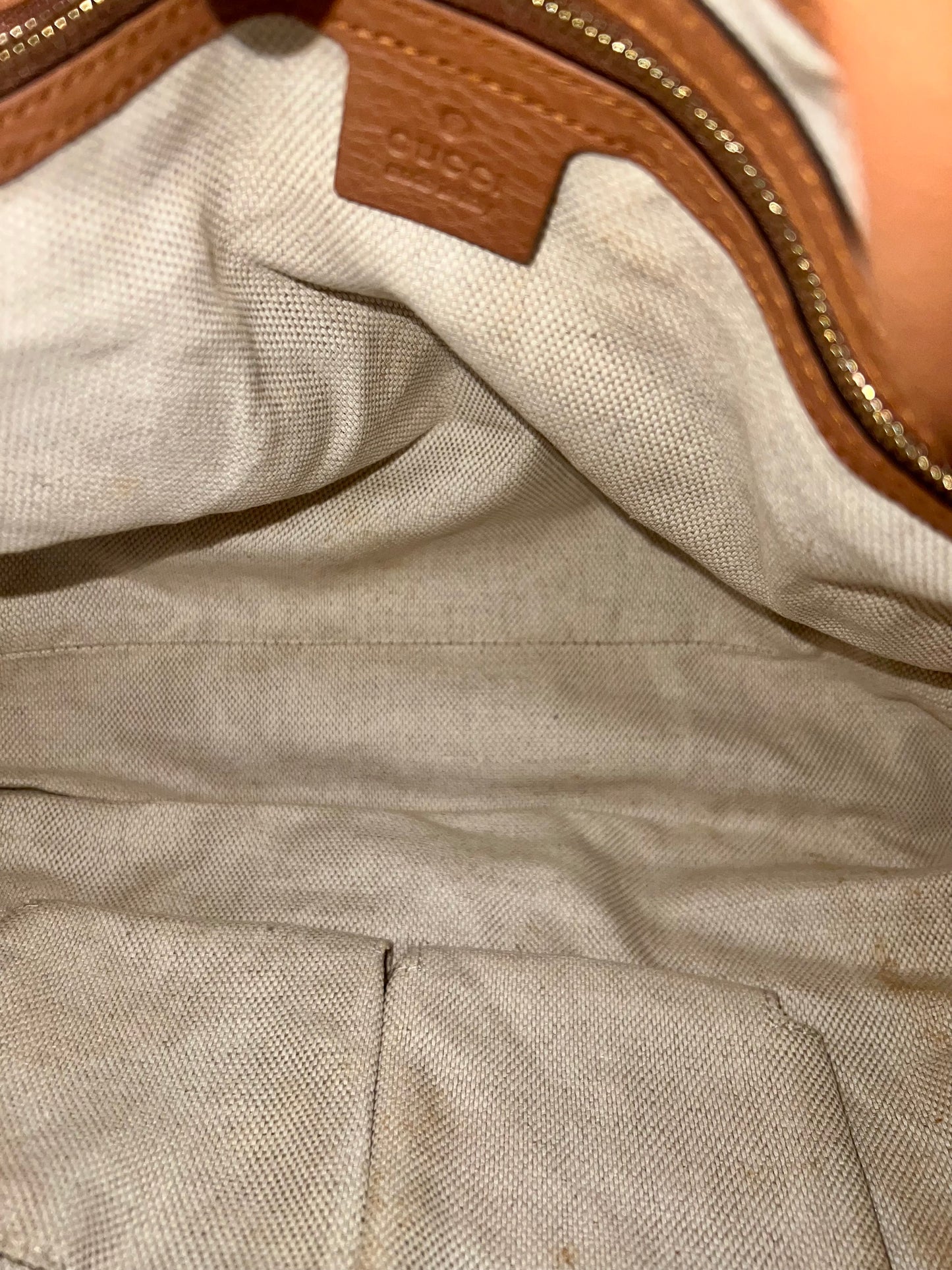 Gucci Soho Hobo Camel