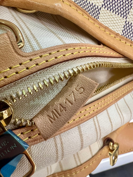 Delightful MM Damier Azur